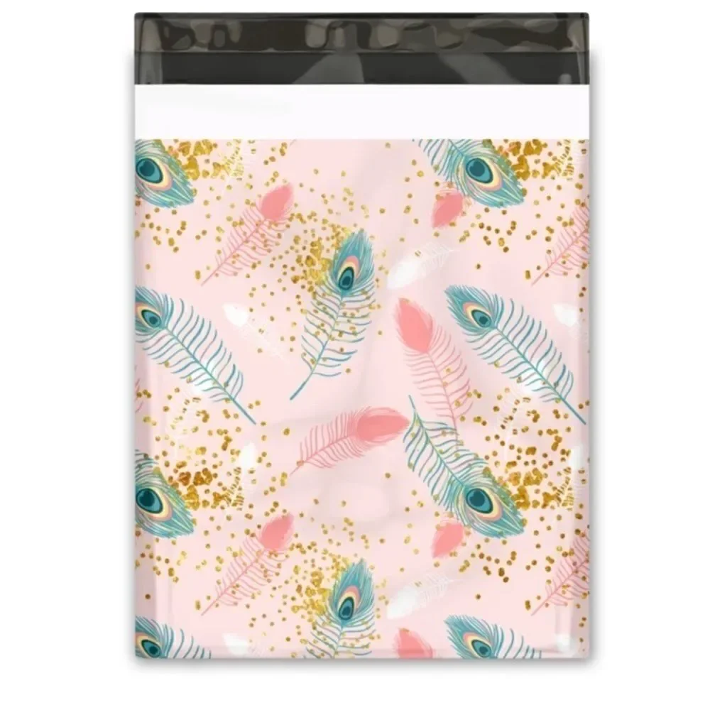 Poly Mailers MIX 10x13 14.5x15 35 pieces 35 stickers 1.5”